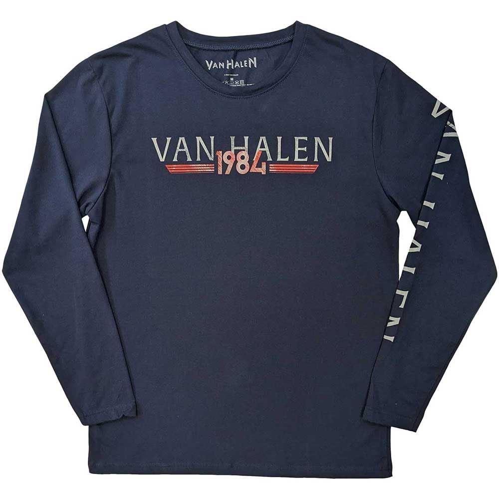 van halen ヴァンハレンtシャツL Japan. made in USA Amazon | Van Halen T Shirt 84 Tour Band Logo 新しい 公式
